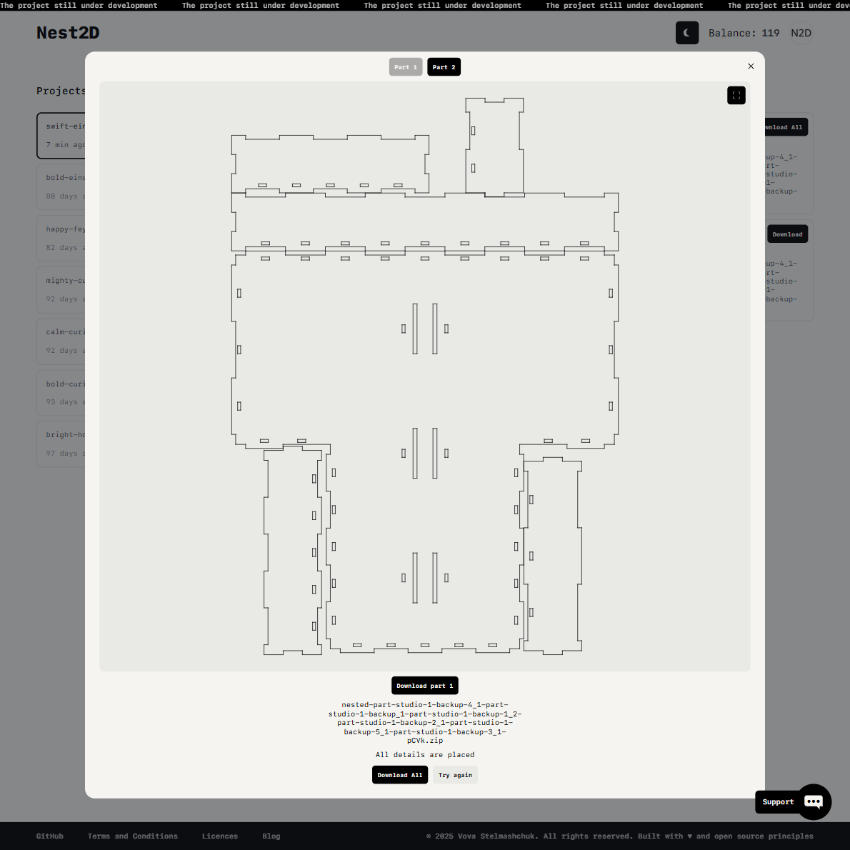 project ui